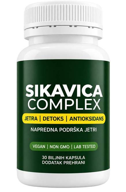 Sikavica Complex: Prirodna podrška za regeneraciju vaše jetre